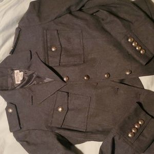 Vintage Michael kors military style blazer _ jacket. 55% WOOL